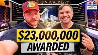 Which Poker Players Won Millions of Dollars at the Venetian? | PokerNews Podcast #1,002