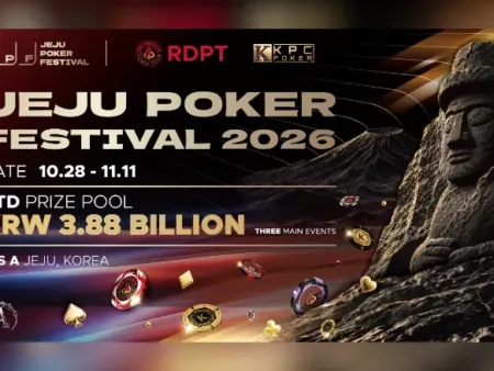 KPC Poker and Red Dragon Set to Light Up Jeju This Fall