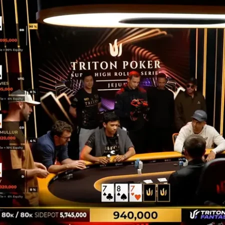 Phil Ivey Runs Into Aces in Wild Four-Way All In Deep in High Roller