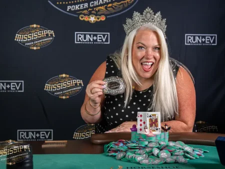 Amy Batson is Inaugural Mississippi State Poker Championship Winner