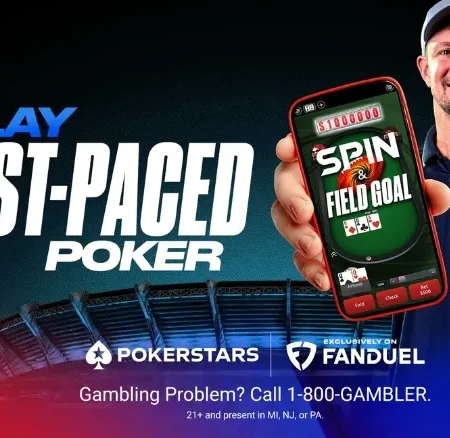 Win $1,000,000 With PokerStars on FanDuel Spin & Field Goal