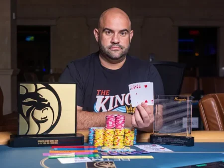 Jeffrey Gibson Wins Second Borgata Trophy in Etay’s Big Big 9-Game Mix