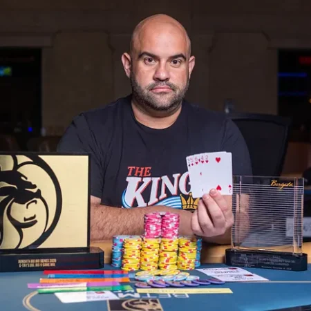 Jeffrey Gibson Wins Second Borgata Trophy in Etay’s Big Big 9-Game Mix