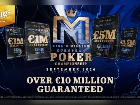 No WSOPE? King’s Has €10M+ Reasons to Visit Rozvadov