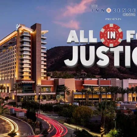 The Innocence Center’s All in for Justice Charity Poker Tournament Returns to Jamul Casino