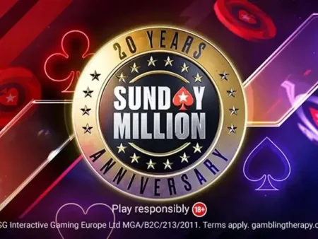 Time’s Running Out to Play in the $5M Gtd Sunday Million 20th Anniversary Event