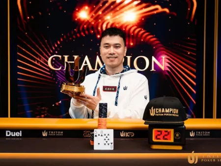 Khoa Anh Ngo Goes From Triton ONE to Super High Roller Champion