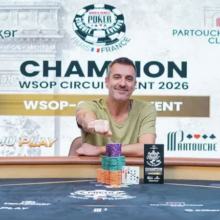 Pierre Chevalier Set to Quit Poker After Taking Down WSOPC Paris