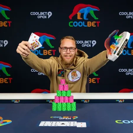 Petter Berg Crowned Champion of Record-Breaking Coolbet Open Main Event