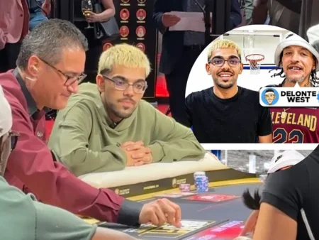 Streamer Who Saved Homeless NBA Star Wins First Poker Tournament He Played