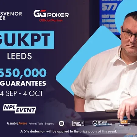 At Least £550,000 Will Be Won During the 2026 GUKPT Leeds Festival