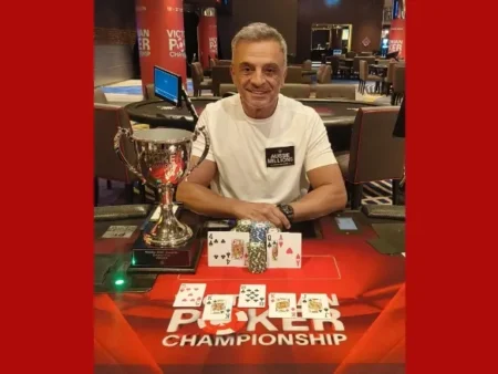 Joe Hachem Back in the Winner’s Circle at Victorian Poker Championship