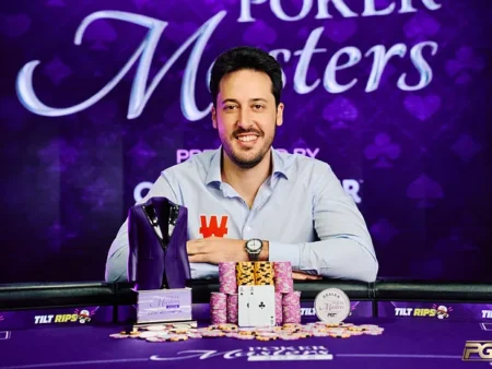 Adrian Mateos Wins Poker Masters Title After Three Money Bubbles